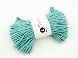 Braided cotton cord - Super 7 - malachite - 50m 600g