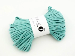 Braided cotton cord - Super 7 - malachite - 50m 600g