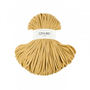 Honey braided cotton cord 5mm 100m / 500g