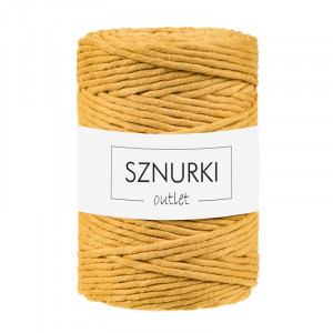 Mustard twisted cord 5mm 100m / 660g