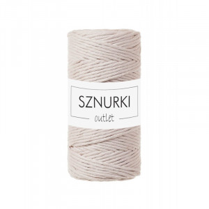 Nude twisted cord 3mm 100m / 330g