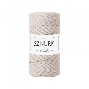 Nude twisted cord 3mm 100m / 330g
