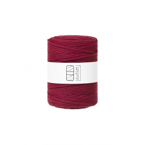Red wine cotton cord 100m 5mm / 500g