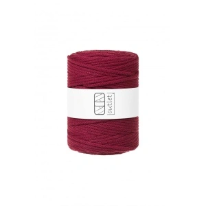 Red wine cotton cord 100m 5mm / 500g