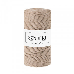 Sand twisted cord 3mm 100m / 330g