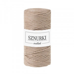 Sand twisted cord 3mm 100m / 330g