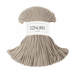 Beige braided cord 3mm 100m  / 250g