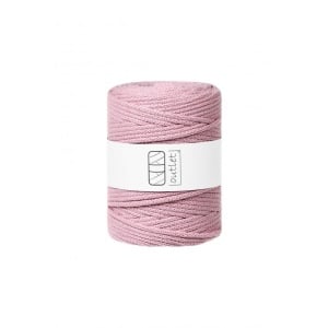 Dirty pink braided cord 5mm 100m / 500g