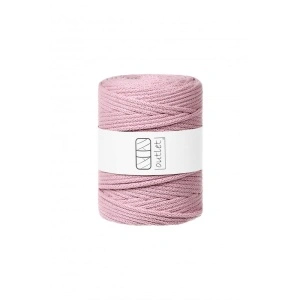 Dirty pink braided cord 5mm 100m / 500g
