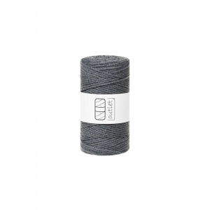 Graphite cotton cord 3mm 100m / 250g