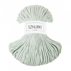Light green cotton cord 3mm 100m  / 250g