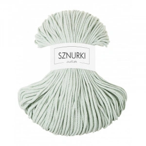 Light green cotton cord 3mm 100m / 250g