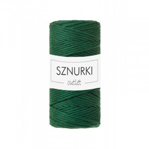 Pine Green twisted cord 3mm 100m  / 330g