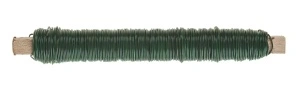 Sârmă decorativă verde - 0,65 mm grosime - 35 m lungime