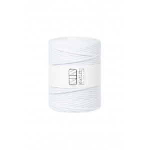 White braided cord 5mm 100m / 500g