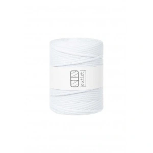 White braided cord 5mm 100m / 500g