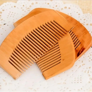 Wooden comb for weaving technique, approx. 90x50mm, 24 teeth