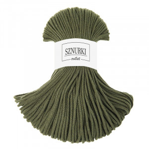 Avocado braided cord 3mm 100m / 250g