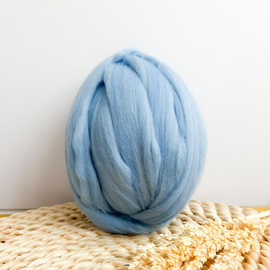 Fir Gigant Lână Merinos - Baby Blue 200 g, 9m