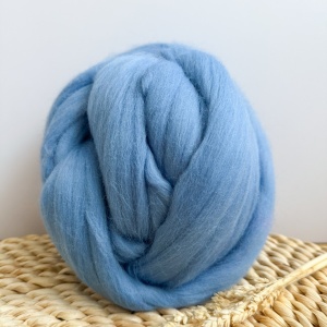 Fir Gigant Lână Merinos - Sea Blue 200 g, 9m