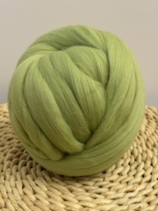 Giant Merino Wool Thread - Lime Green 200 g, 9m