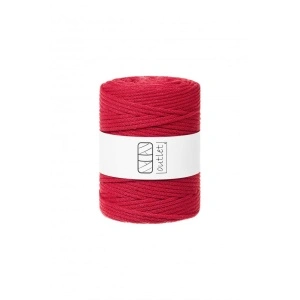 Red braided cord 5mm 100m / 500g