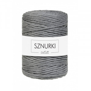 Stone Gray twisted cord 5mm 100m / 660g