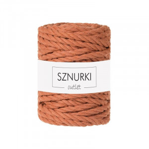 Terracotta 3ply twisted cord 9mm 30m / 660g