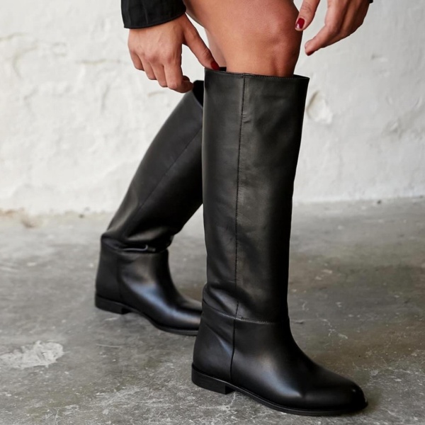 Cizme Nodel Tall Negru 2
