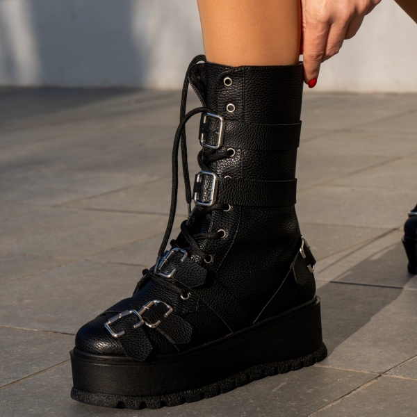Bocanci Lenna Tall Black