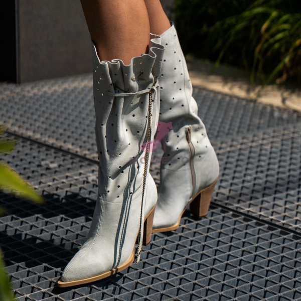 Cizme Rebecca Cream