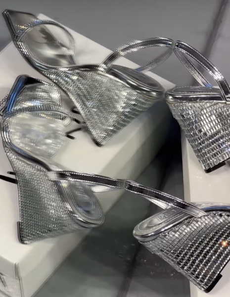 Sandale Stones Silver