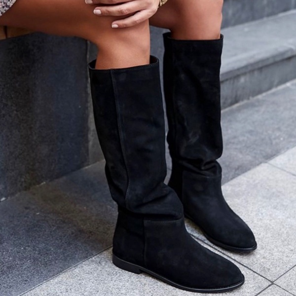 Cizme Nodel Tall Negru