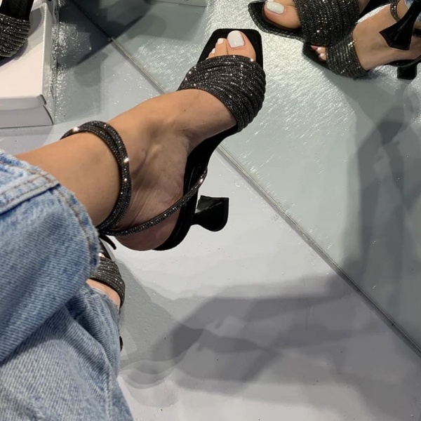 Sandale Atena Black