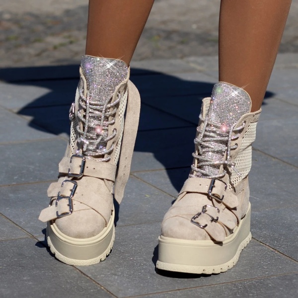 Bocanci Belts Sparkle Cream