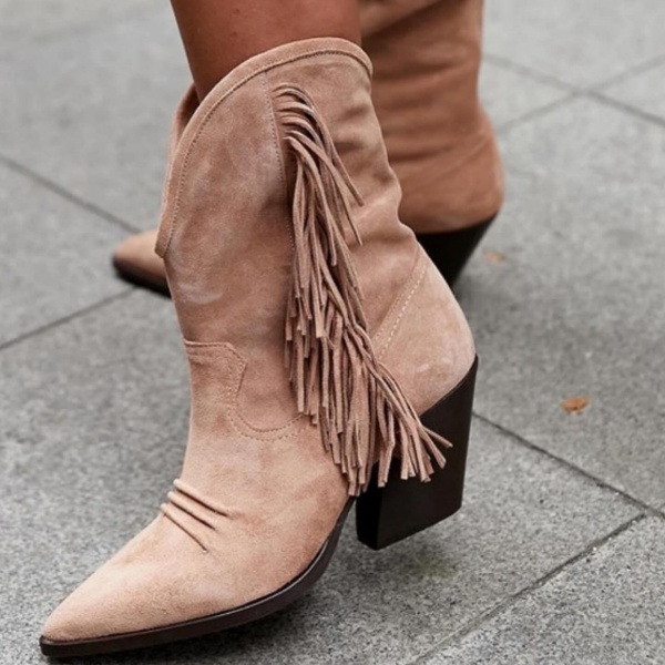 Botine Sienna Nude