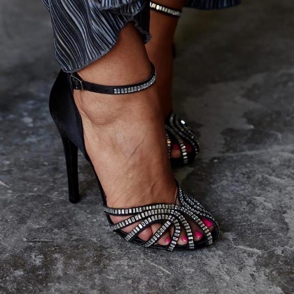 Sandale Santorini Black