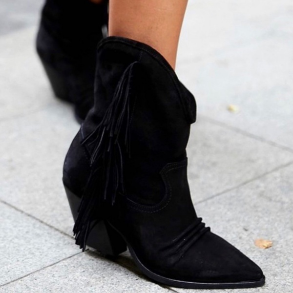 Botine Sienna Negru