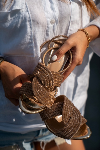 Sandale Ibiza Gold