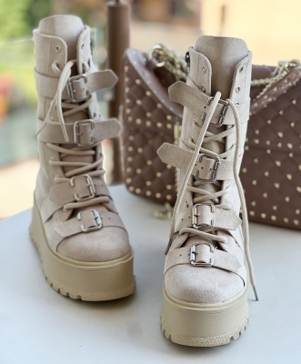 Bocanci Season Cream Suede - Img 8