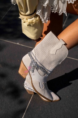 Ciocate Noelle Perforated Cream - Img 2