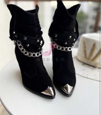 Ciocate Rissa Chain Metal Black - Img 4