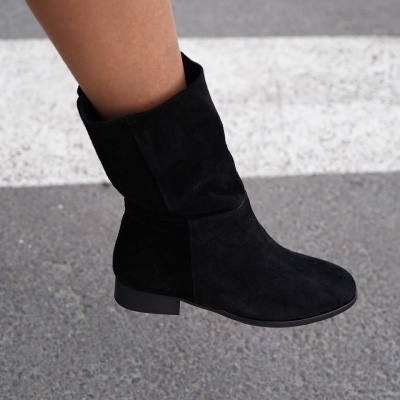 Cizme Mara Short Negru - Img 2