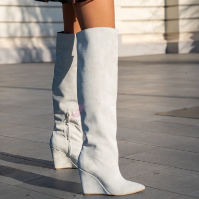 Cizme Yssa Tall All Season Cream - Img 1