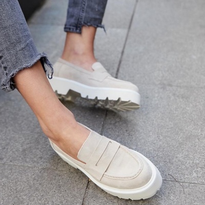 Loafers Amna Cream - Img 4
