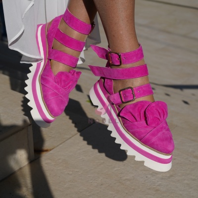 Pantofi Casual Mirra 2 Fuchsia - Img 5