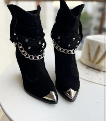 Ciocate Rissa Chain Metal Black - Img 2