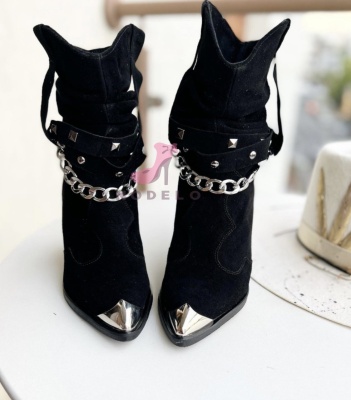 Ciocate Rissa Chain Metal Black