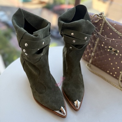 Ciocate Rissa Metal Khaki - Img 2