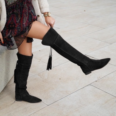 Cizme Adinna Black